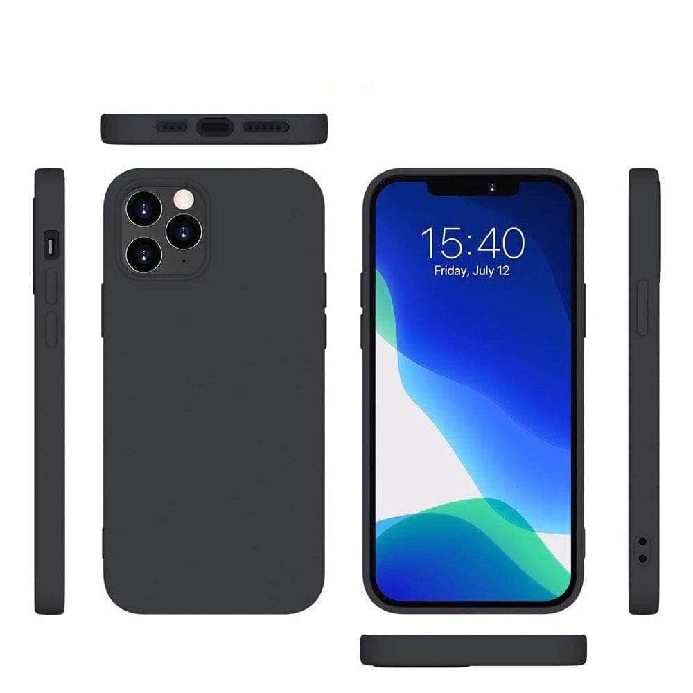 Silikonski ovitek za Xiaomi Redmi Note 10 5G / Poco M3 Pro - črn 6