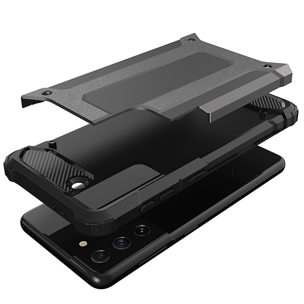 Hybrid Armor robusten ovitek za Samsung Galaxy S22+ - črna 2
