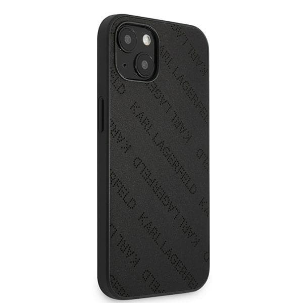 Karl Lagerfeld Perforated Allover ovitek za iPhone 13 mini (5,4") - črn 4