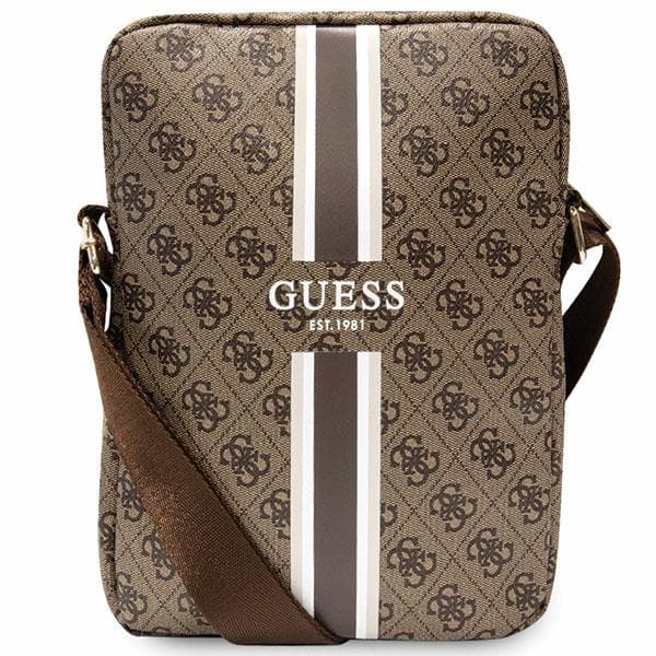 Guess torba za tablico 4G Stripes 10" - rjava