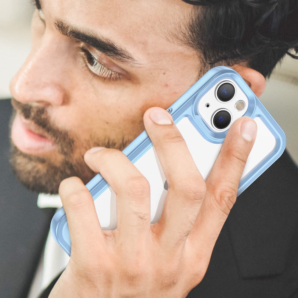 Hurtel Outer Space ovitek za iPhone 14 Plus - modra 7