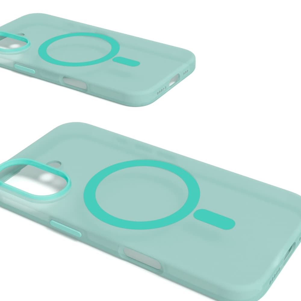 Puro Daylight MagSafe silikonski ovitek za iPhone 16 - zelen 3