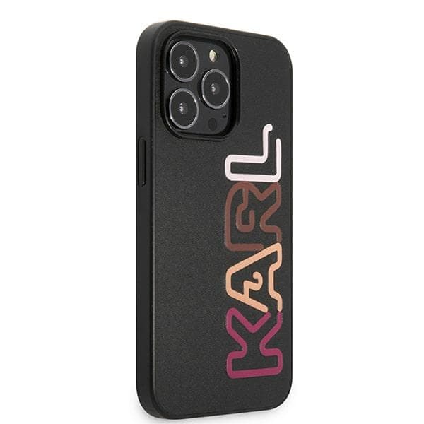 Karl Lagerfeld Multipink Brand ovitek za iPhone 13 Pro Max (6,7") - črn 4