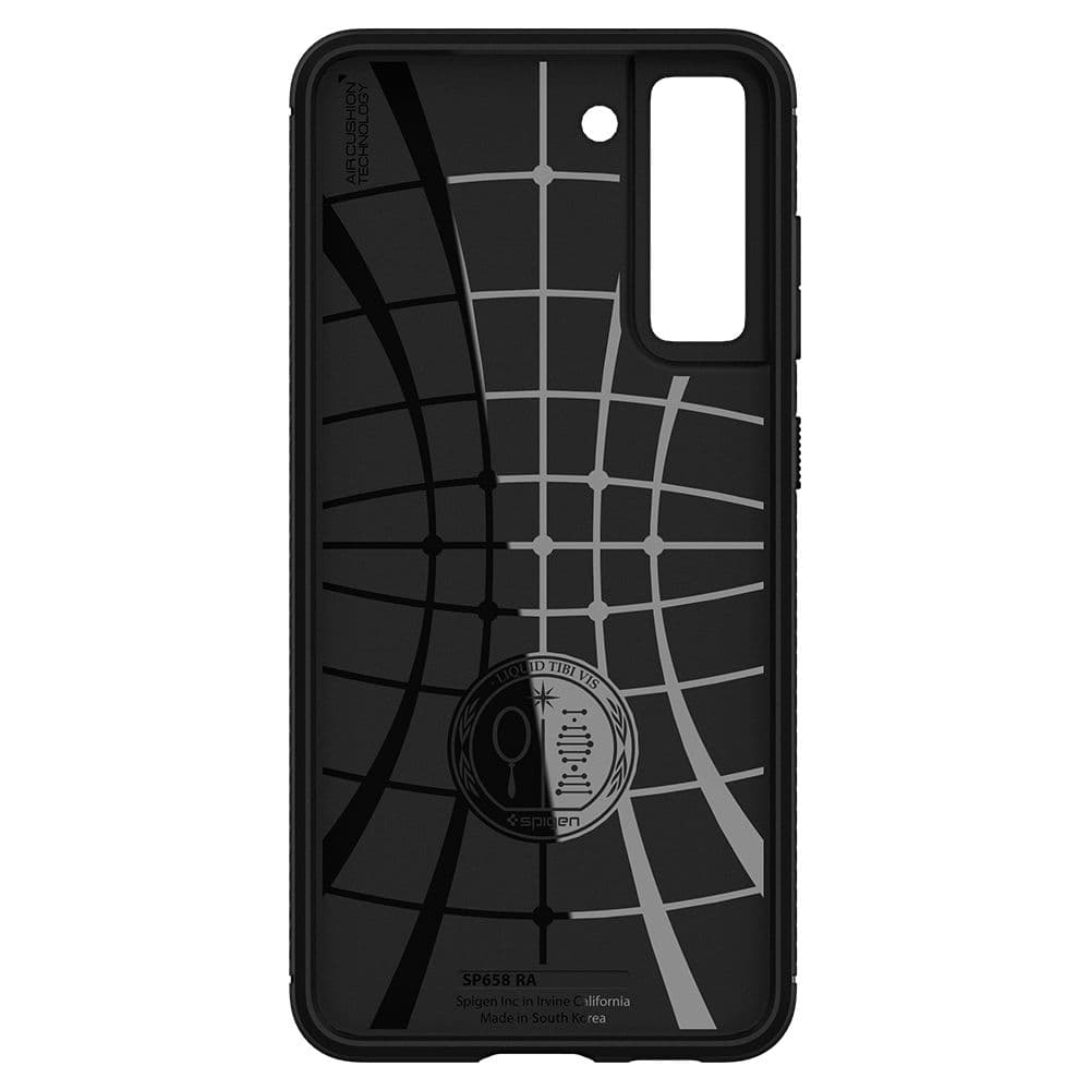 Spigen Rugged Armor ovitek za Samsung Galaxy S21 FE - mat črn 4