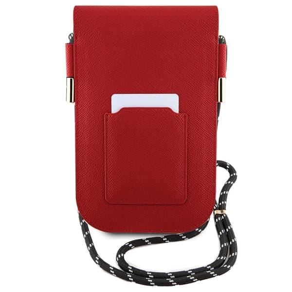 Usnjena torbica Hello Kitty Leather Hiding Kitty Cord - rdeča 4