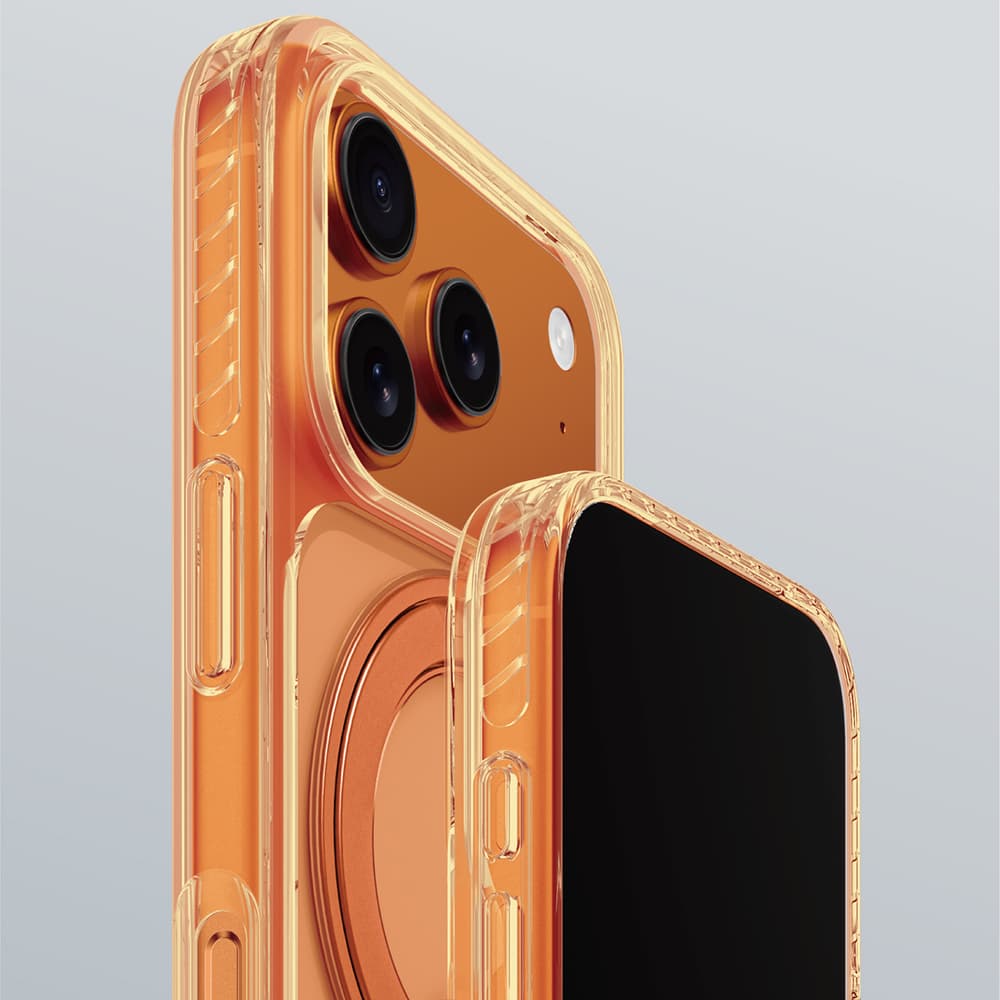 AmazingThing Titan Pro Spin ovitek za iPhone 17 Pro – oranžen 7