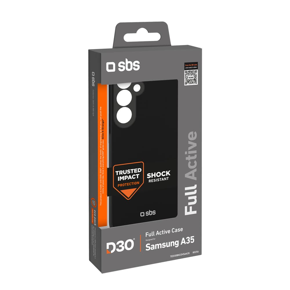 SBS D3O Full Active etui za Samsung Galaxy A35 - črn 7