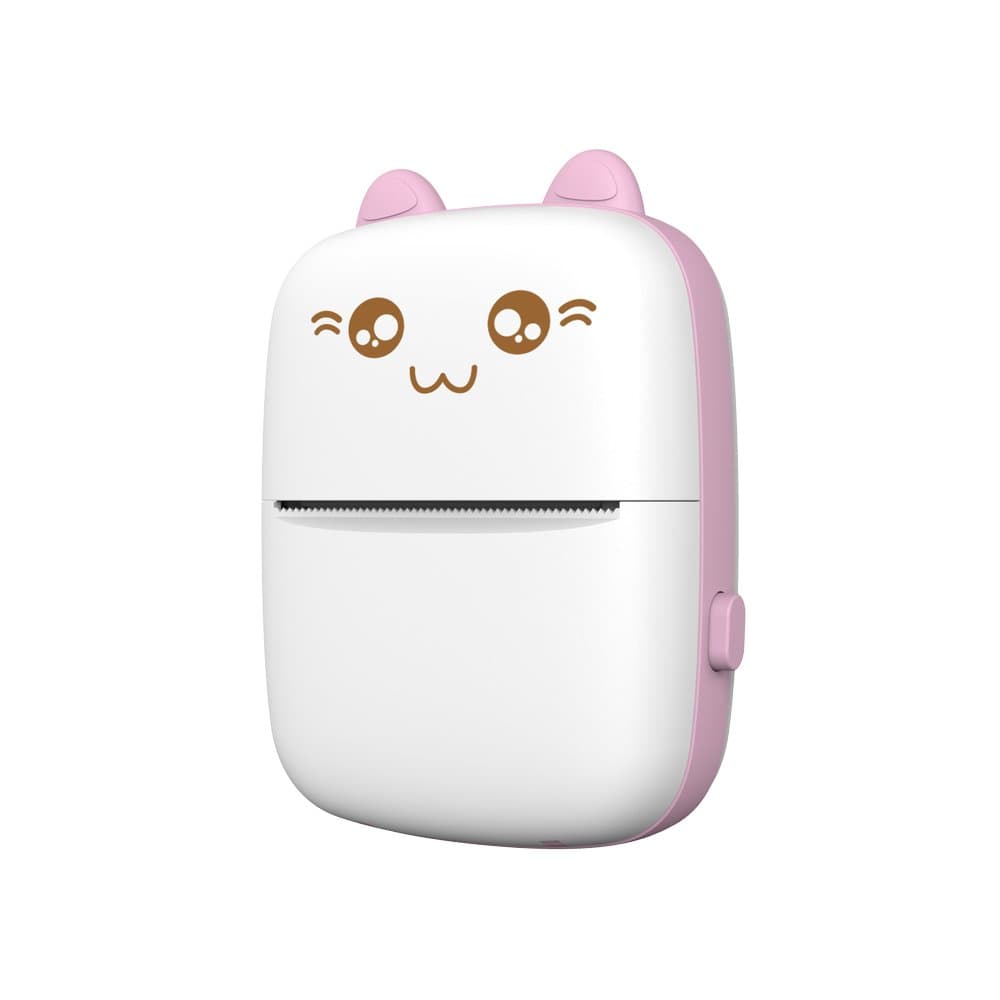 Hurtel HURC9 Bluetooth Termalni Tiskalnik Mini Kitty - Roza 5