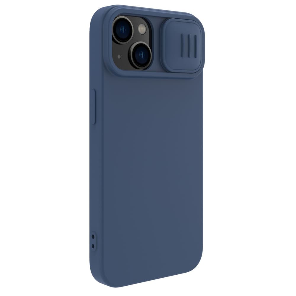 Nillkin CamShield Magnetic silikonski ovitek za iPhone 14 Plus MagSafe, moder 6