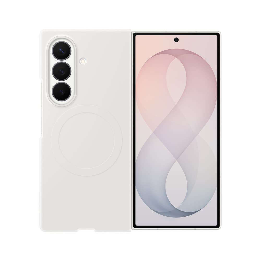 Samsung Silicone Magnet ovitek za Galaxy Z Fold 8 Ultra, bel