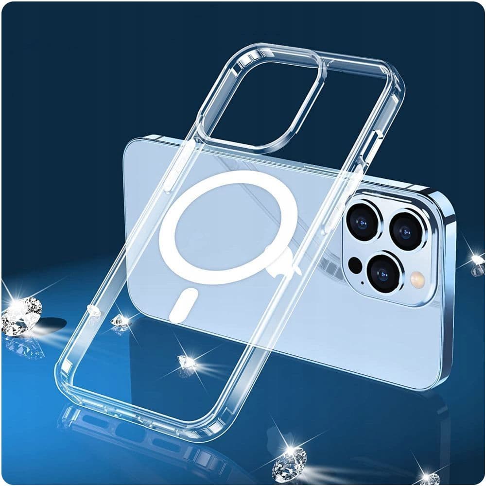 Tech-Protect FlexAir Hybrid MagSafe etui za Samsung Galaxy S23 - prozoren 3