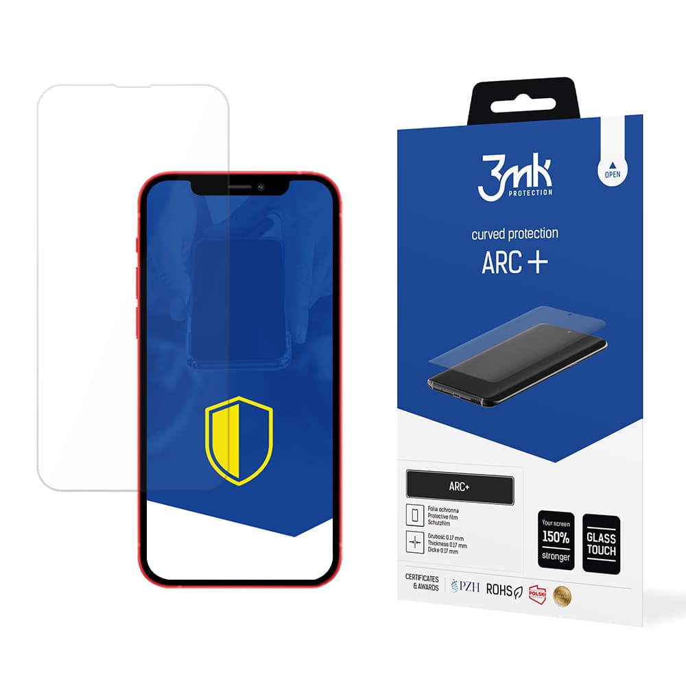 3mk ARC+ ovitek za iPhone 13 - zaščita za ukrivljen zaslon