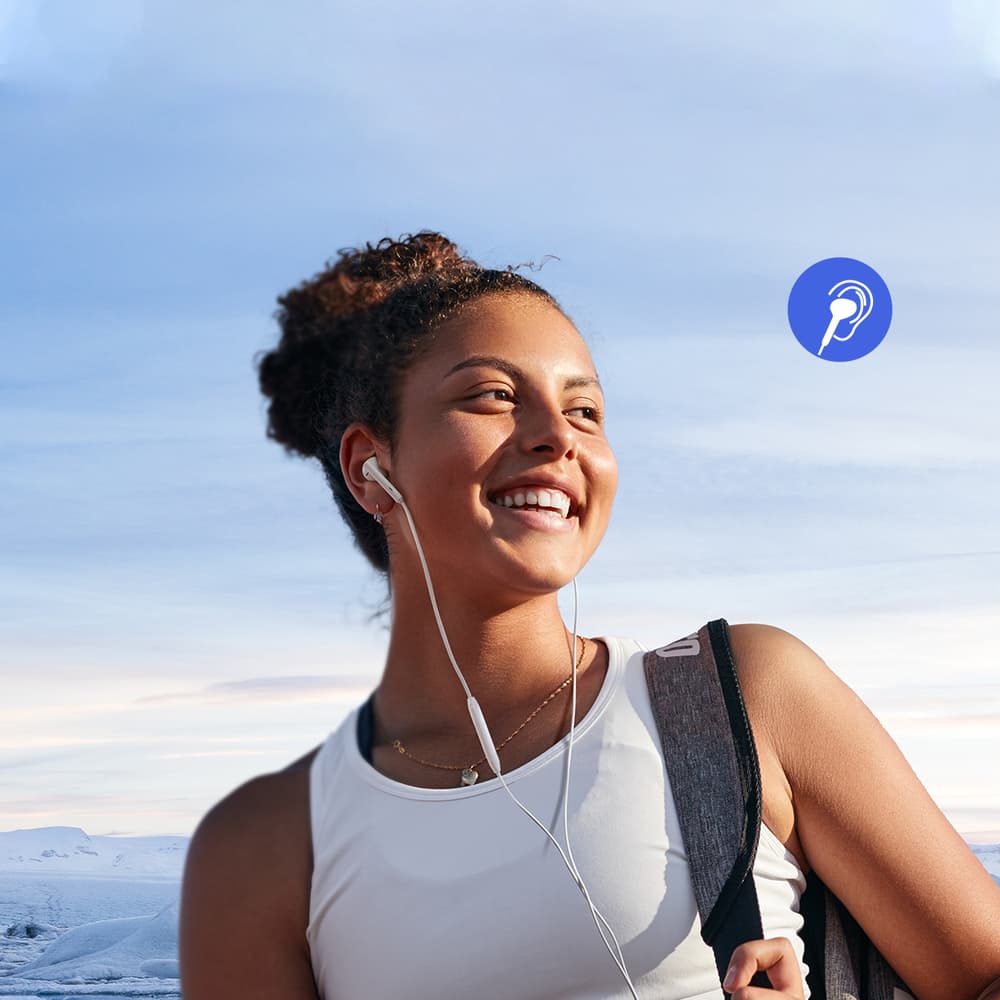 Joyroom JR-EC05 USB-C in-ear slušalke - bela 8