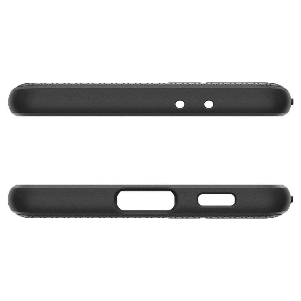 Spigen Liquid Air ovitek za Samsung Galaxy S21 - Mat črna 7