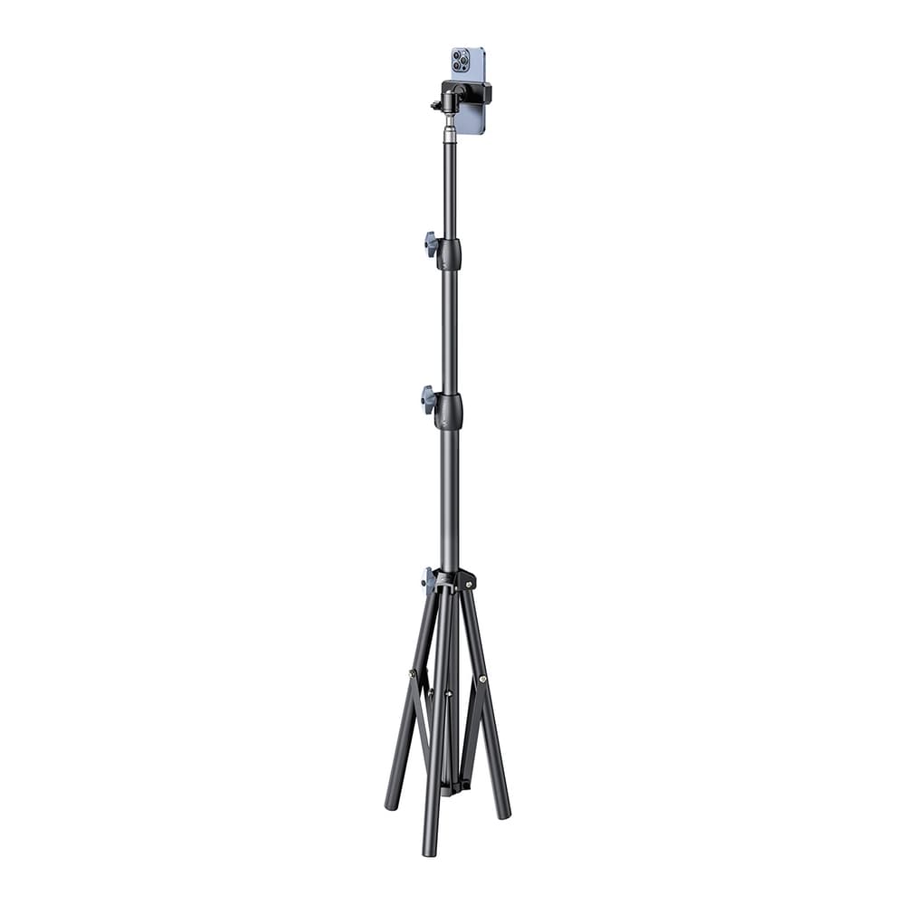 Wozinsky WRLD-00Y1S tripod stativ iz ogljikovega jekla, 1,7m, mat črn