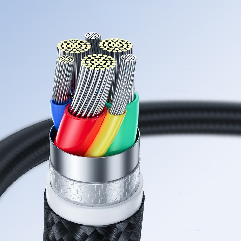 Joyroom S-A11 Surpass kabel USB-C - USB-C, 60W, 0.25m, črn 7