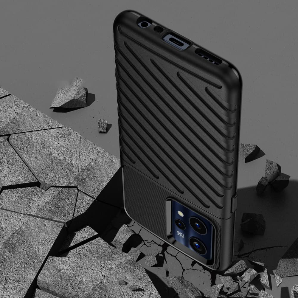 Thunder Case ovitek za Realme 9 Pro+ (9 Pro Plus) - črn 7