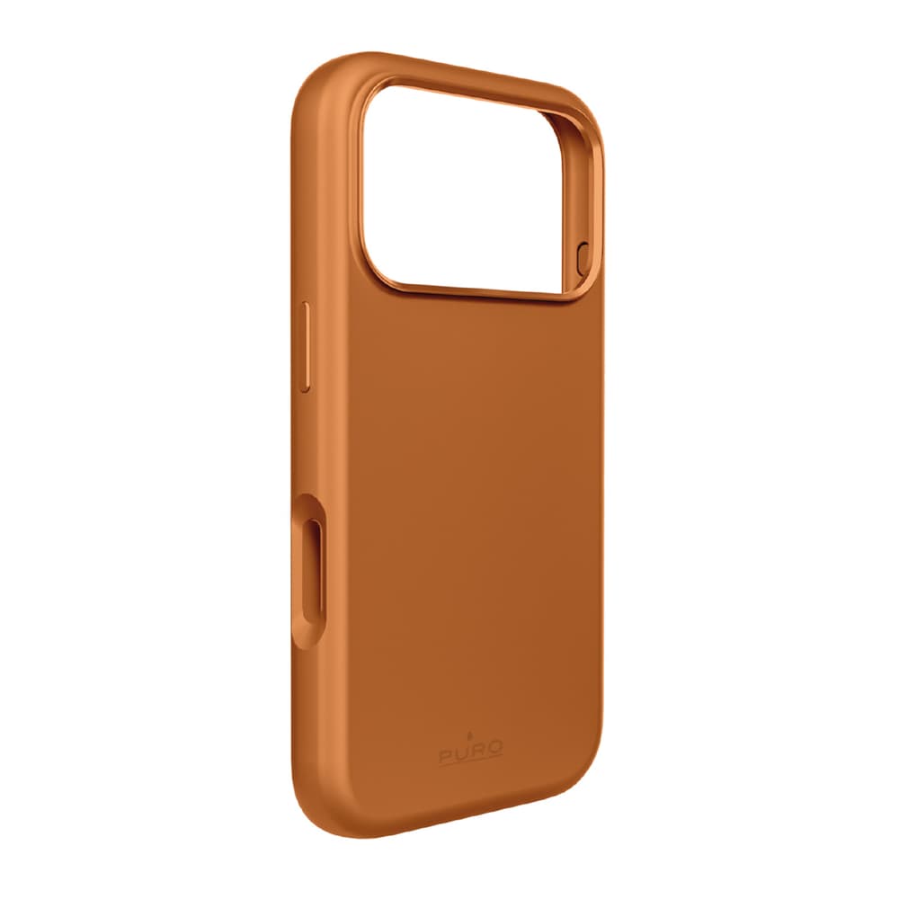 Puro Icon Mag Pro ovitek za iPhone 17 Pro, oranžen - MagSafe združljiv