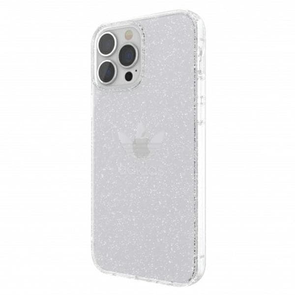 Adidas OR Protective Clear Case Glitter ovitek za iPhone 13 Pro Max (transparentno srebrna) 6