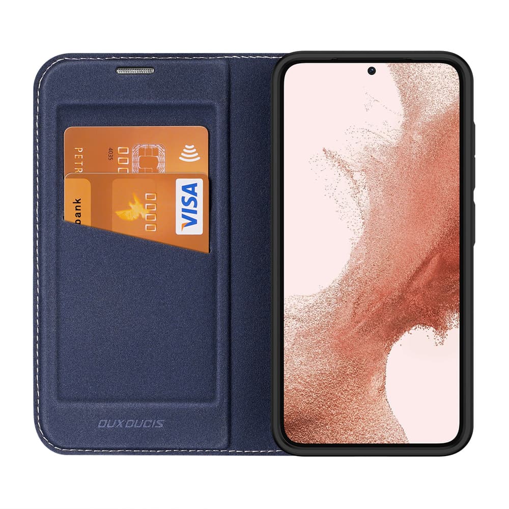 Dux Ducis Skin X2 etui Samsung Galaxy S23+ flip (modra) 7