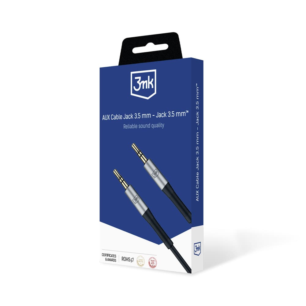 3mk AUX kabel minijack 3.5mm - 3mk.com 2