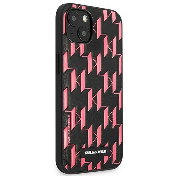 Karl Lagerfeld Monogram Plaque ovitek za iPhone 13 mini (5,4") - roza 4