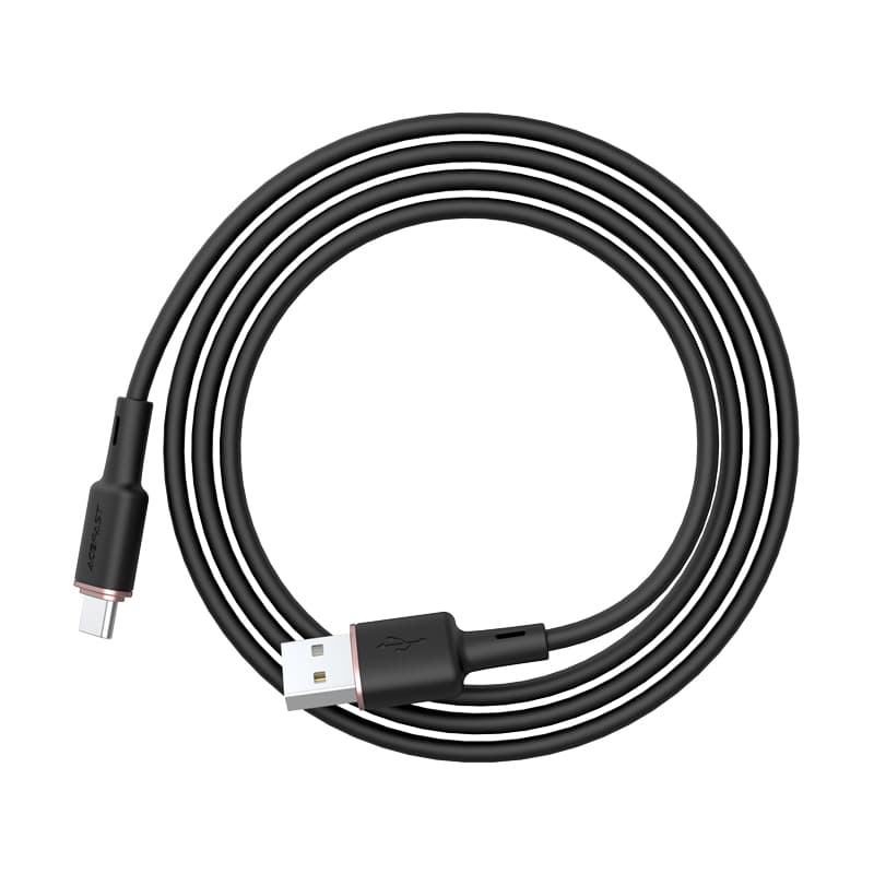 Acefast USB-C kabel 1.2m, 3A, črn (C2-04) 3
