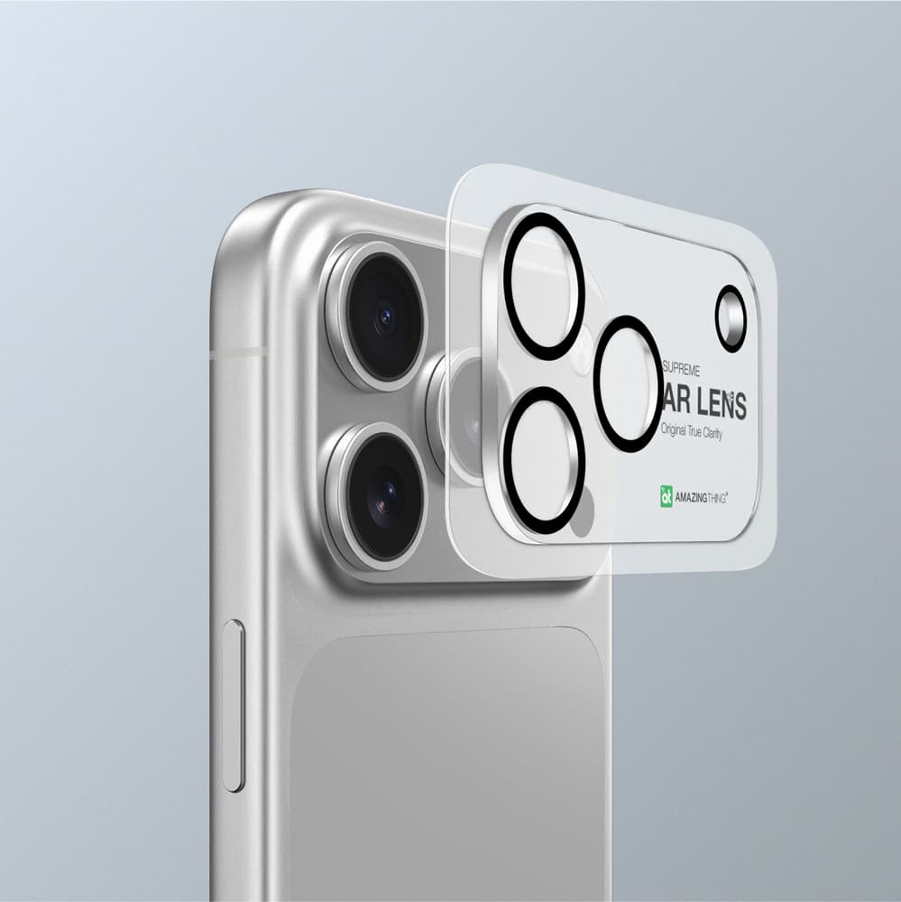 AmazingThing Steklo za celotno kamero iPhone 17 Pro Max 7