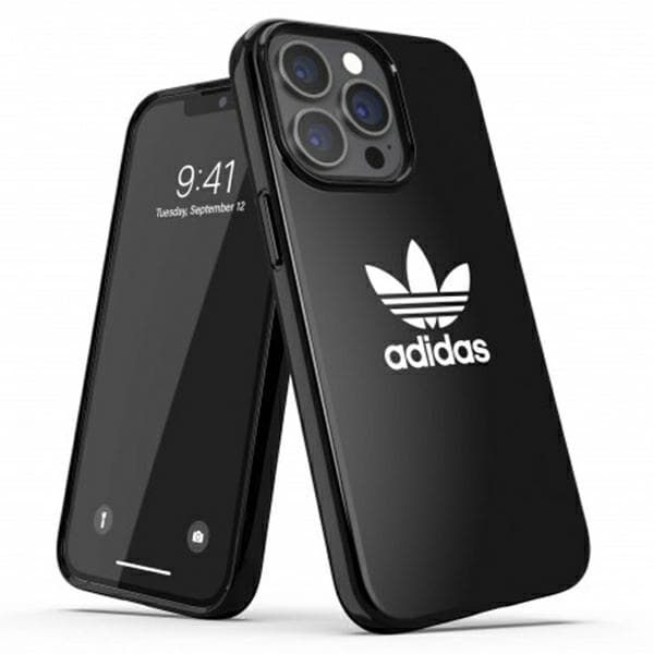 Adidas OR SnapCase Trefoil ovitek za iPhone 13 Pro Max (črn)