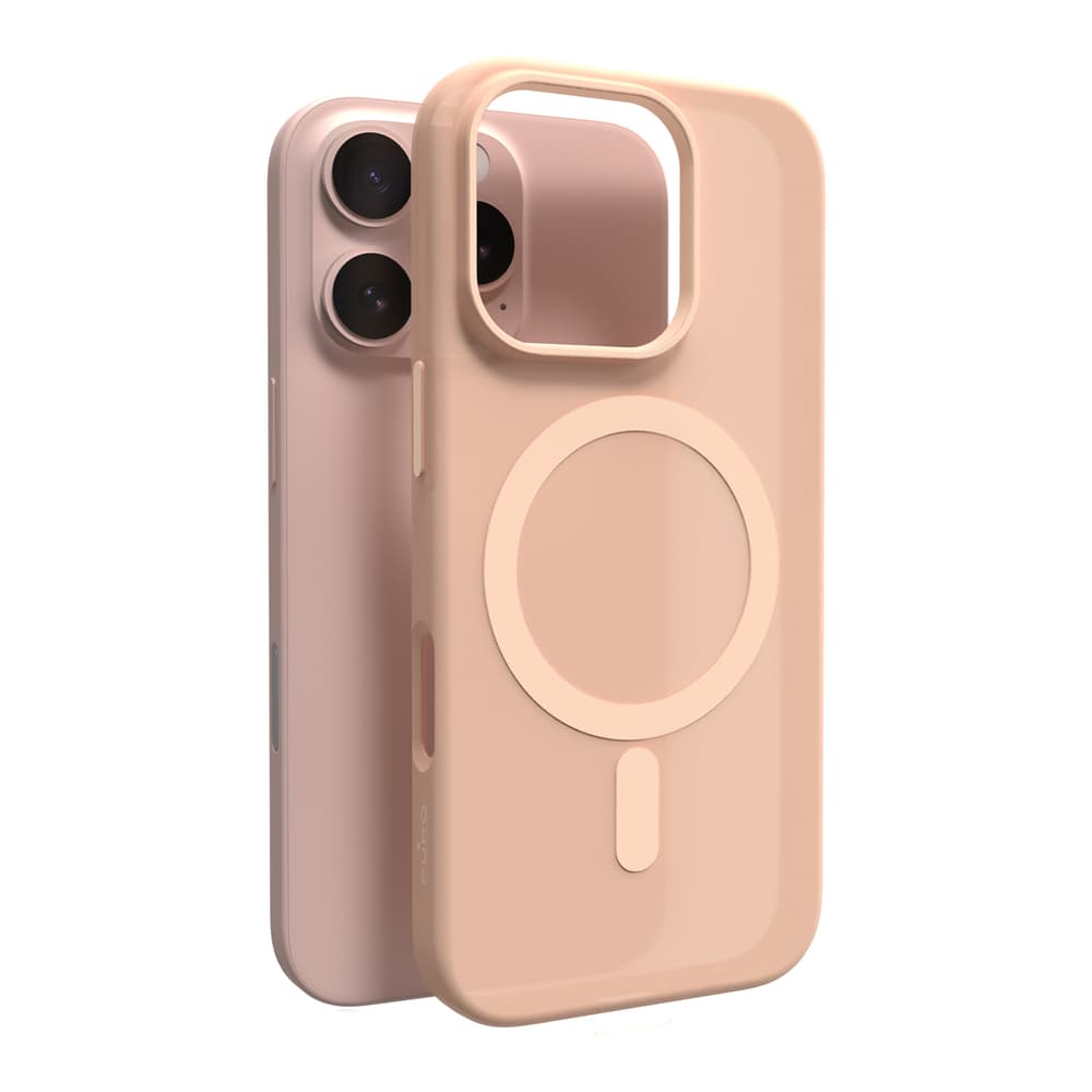 Puro Daylight MagSafe silikonski ovitek za iPhone 16 Pro Max - bež
