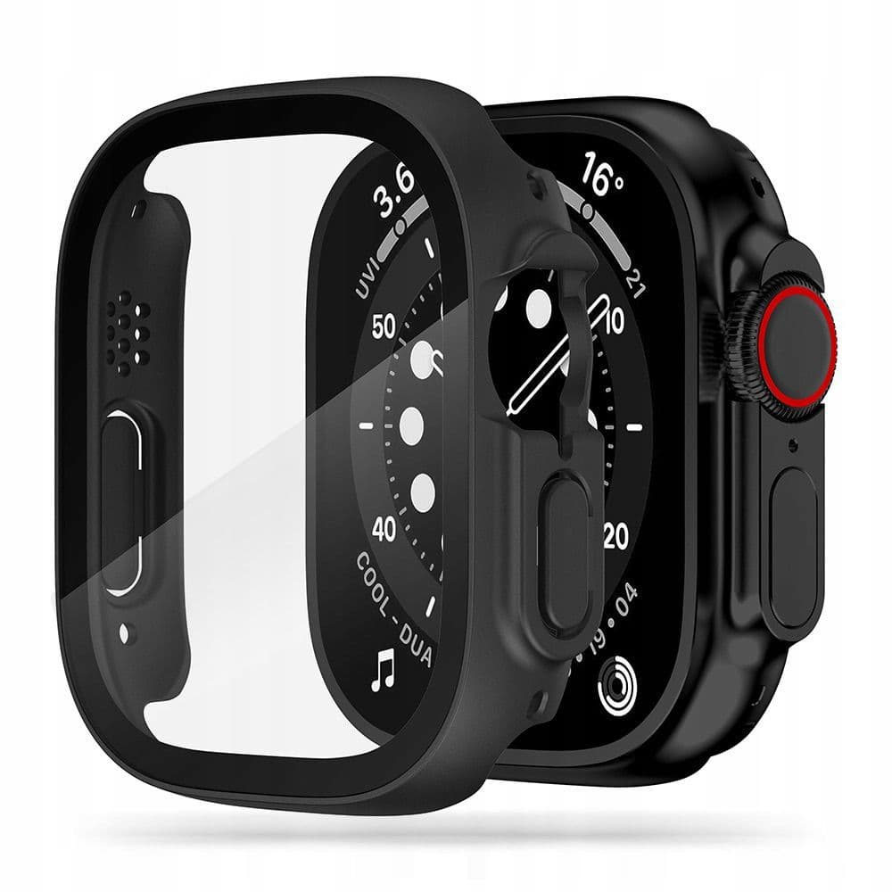 Tech-Protect Defense360 ovitek za Apple Watch Ultra 1/2 (49mm) s steklom - črn