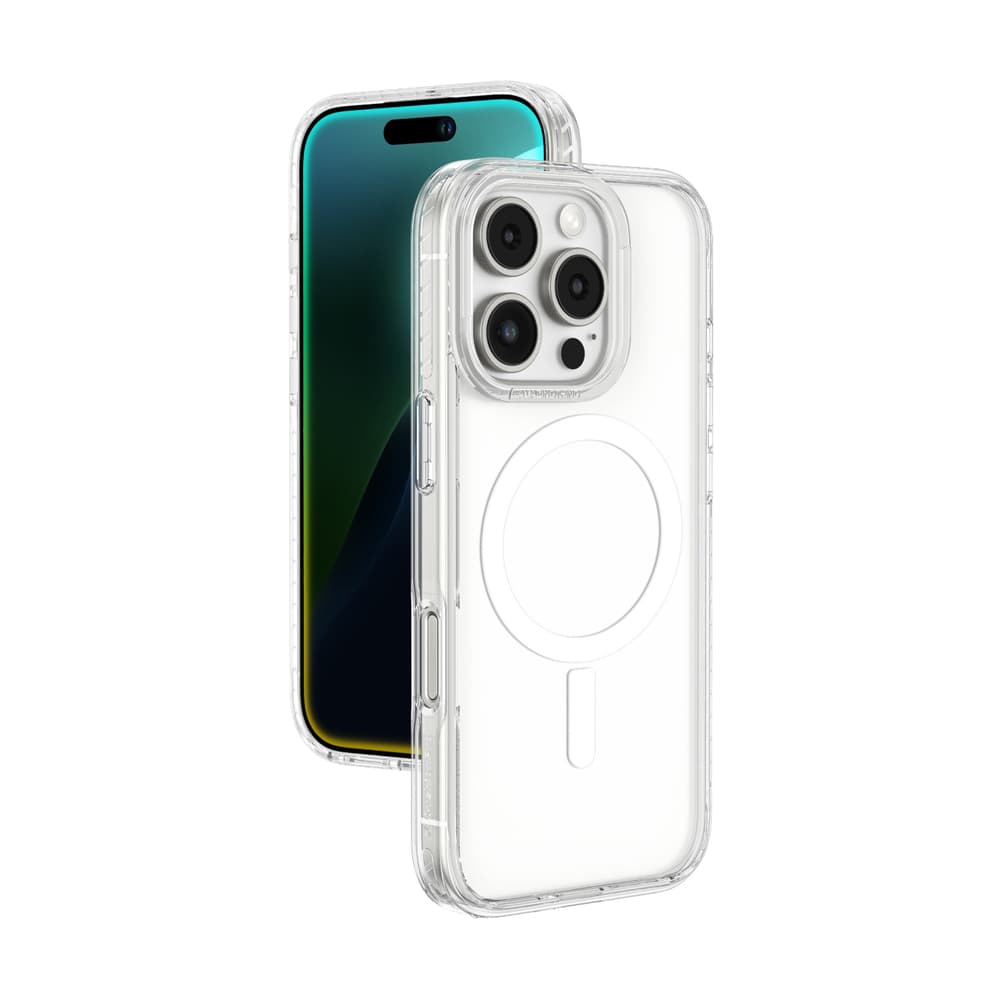 Ovitek AmazingThing Titan Pro Mag za iPhone 16 Pro - Prozoren