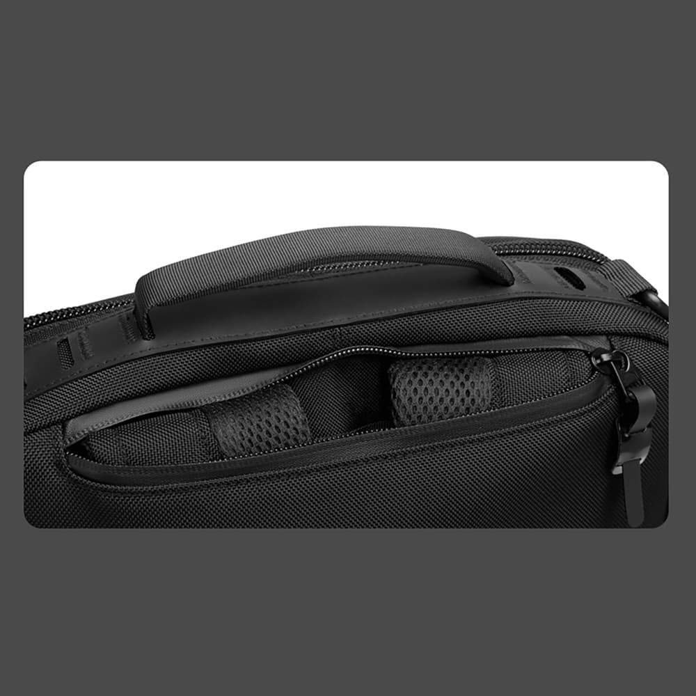 Wozinsky Premium nahrbtnik/torba za prenosnik 15.6" s trakom, črn 8