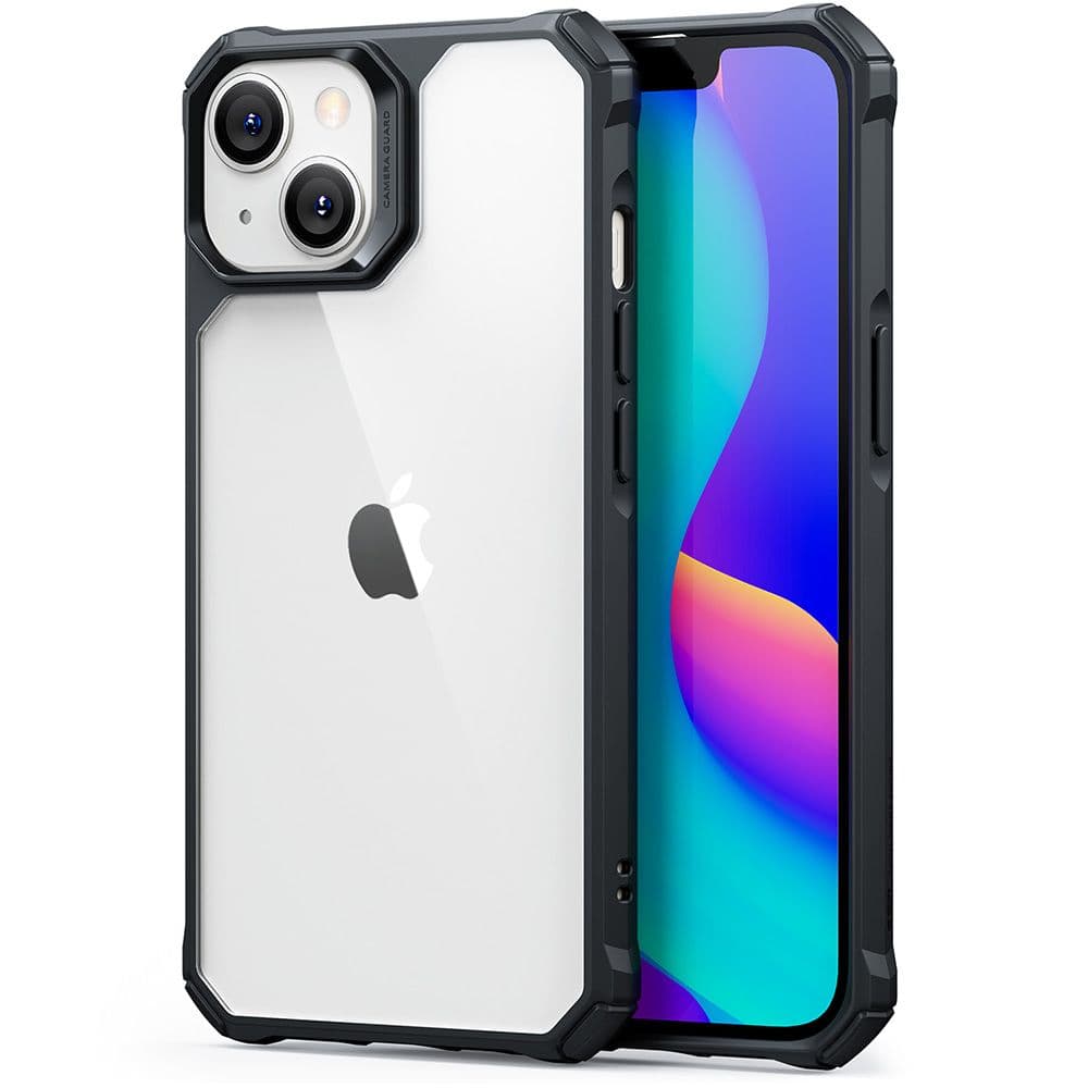 ESR Air Armor ovitek za iPhone 14 Plus - Črna (prozorna)