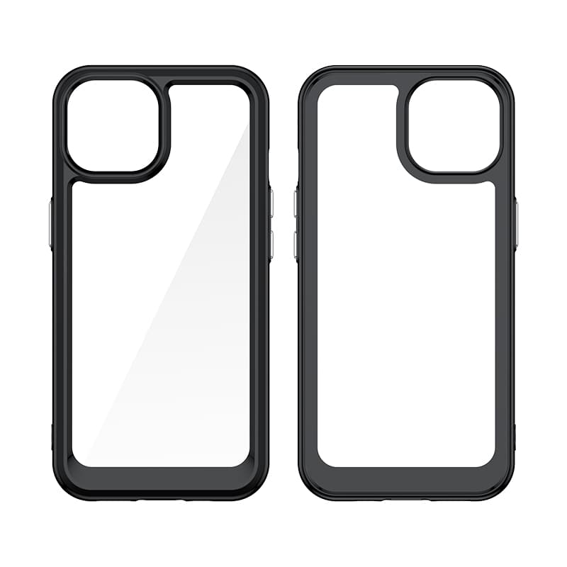 Hurtel Outer Space ojačano ohišje za iPhone 15 Plus s prožnim okvirjem, modro 2
