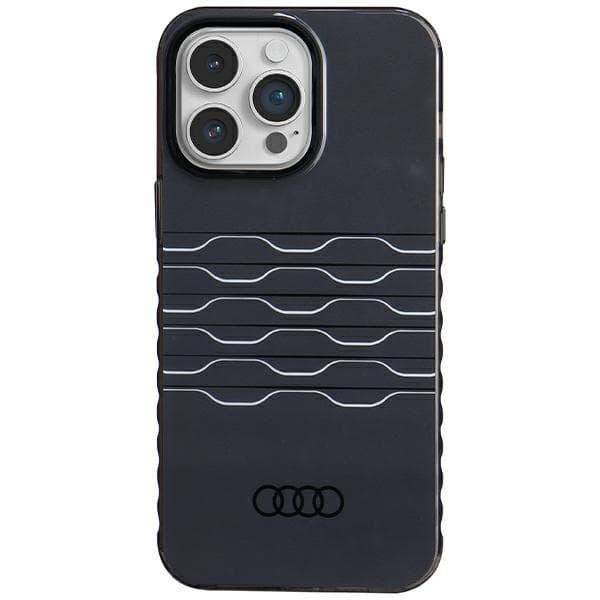 Audijeva ovitek MagSafe IML za iPhone 14 Pro Max - črn