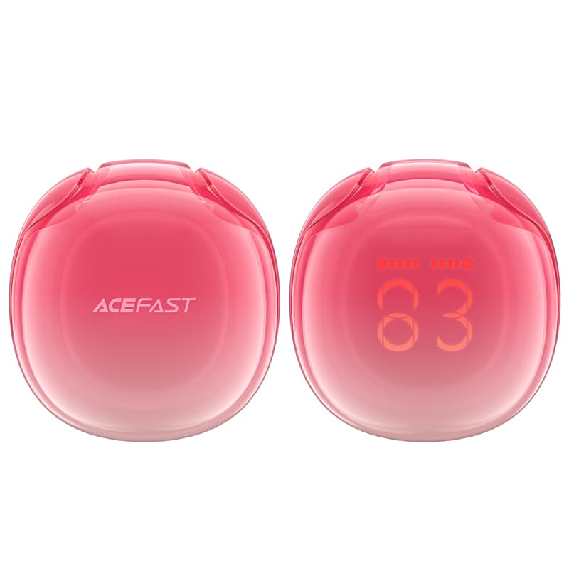 Acefast T9 Bluetooth 5.3 brezžične slušalke, rdeče 3
