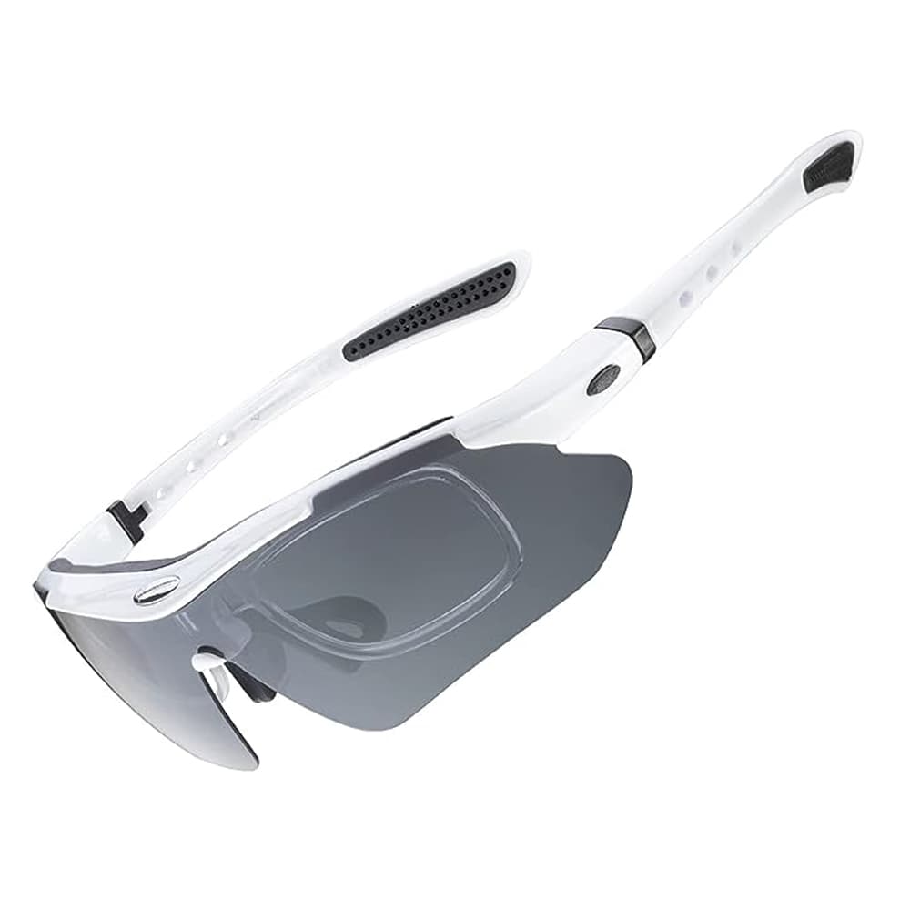 Photochromic kolesarske očala Rockbros 10142 UV400 - bela 2