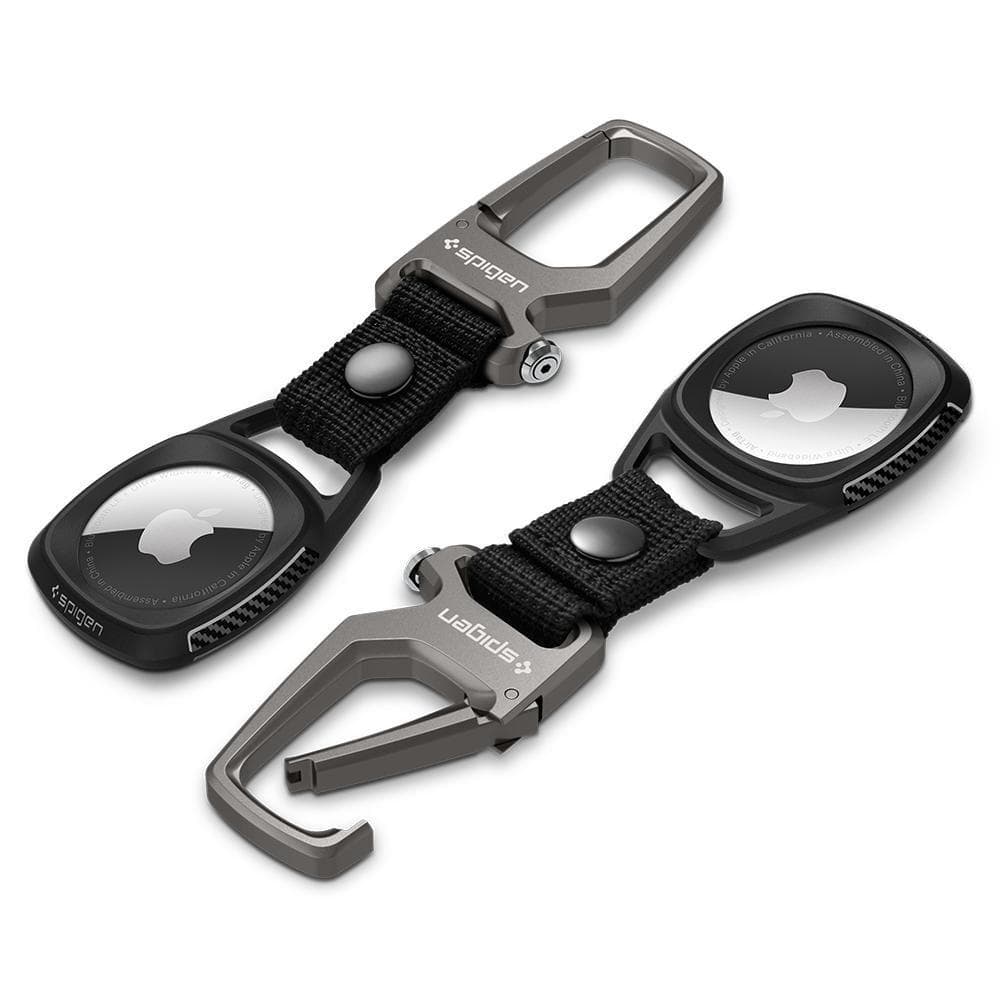 Spigen Rugged Armor etui za Apple AirTag - mat črn 4