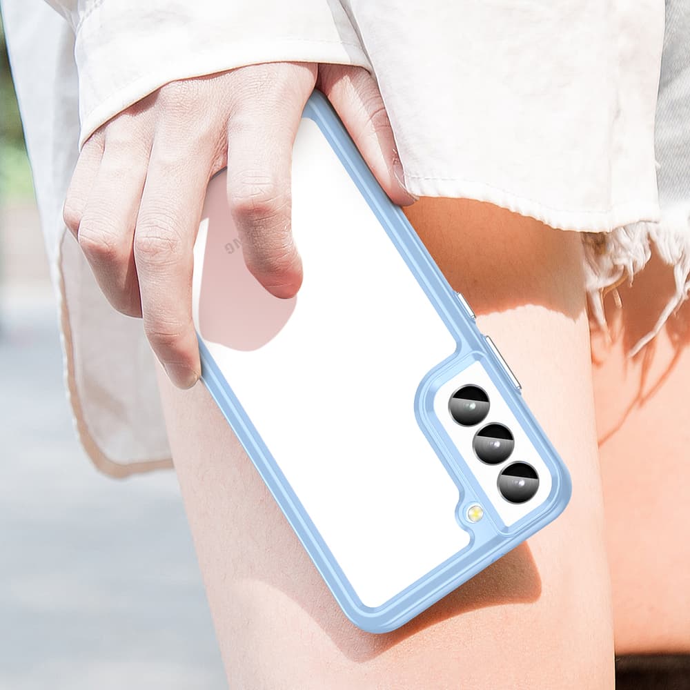 Hurtel Outer Space ovitek za Samsung Galaxy S23, moder okvir 8
