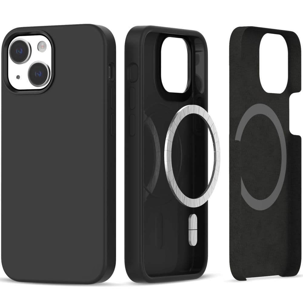 Tech-Protect Silicone MagSafe ovitek za iPhone 13 / 14 - črna