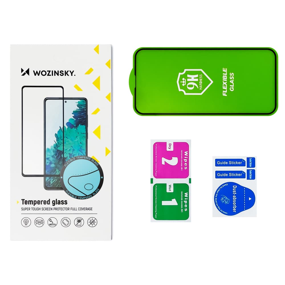 Wozinsky Flexi Nano Glass sFRamom za iPhone 13 mini, prozoren 5