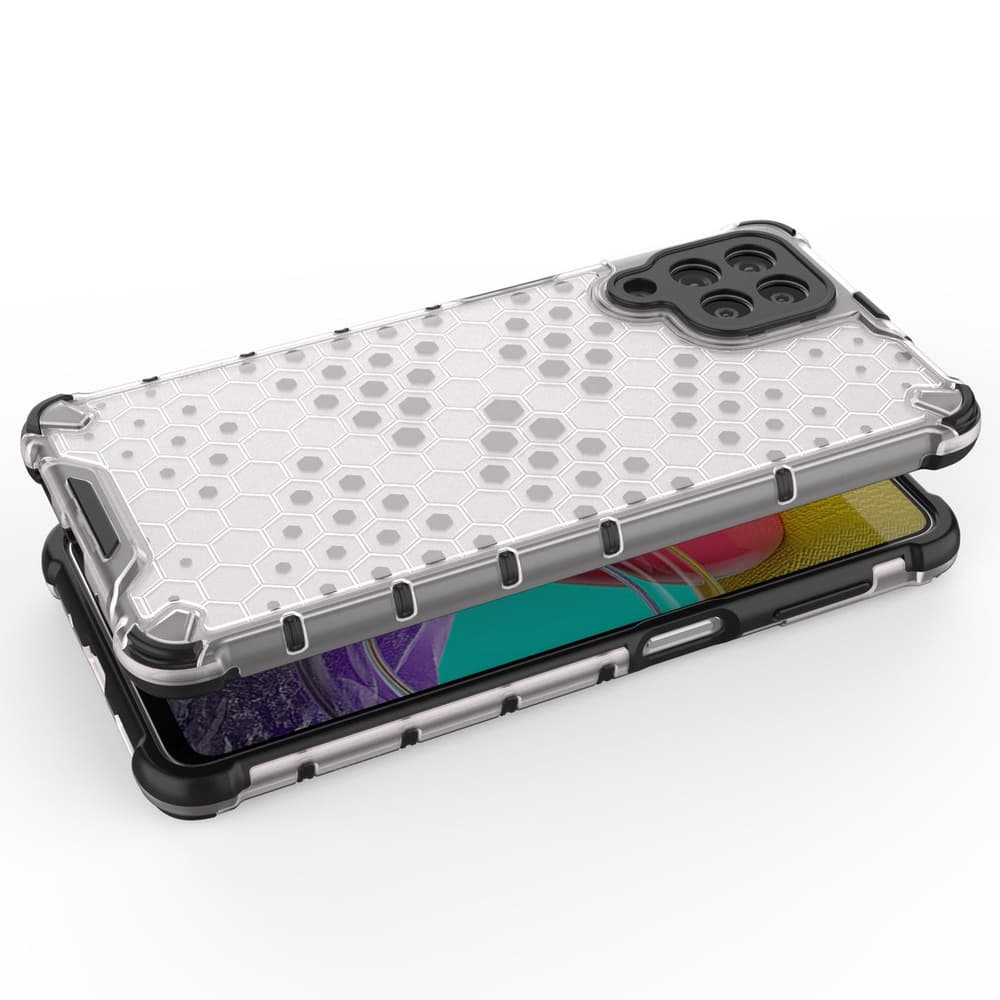 Ovitek Honeycomb za Samsung Galaxy M53 5G, prozoren 4