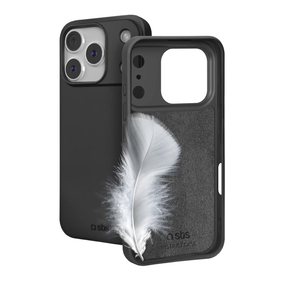 SBS Instinct ovitek za iPhone 17 Pro - črna