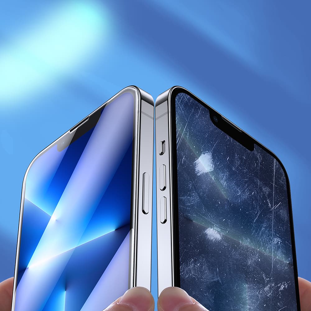 Joyroom Knight 2.5D FS TG stekla za iPhone 14 Plus (5 kosov) 7