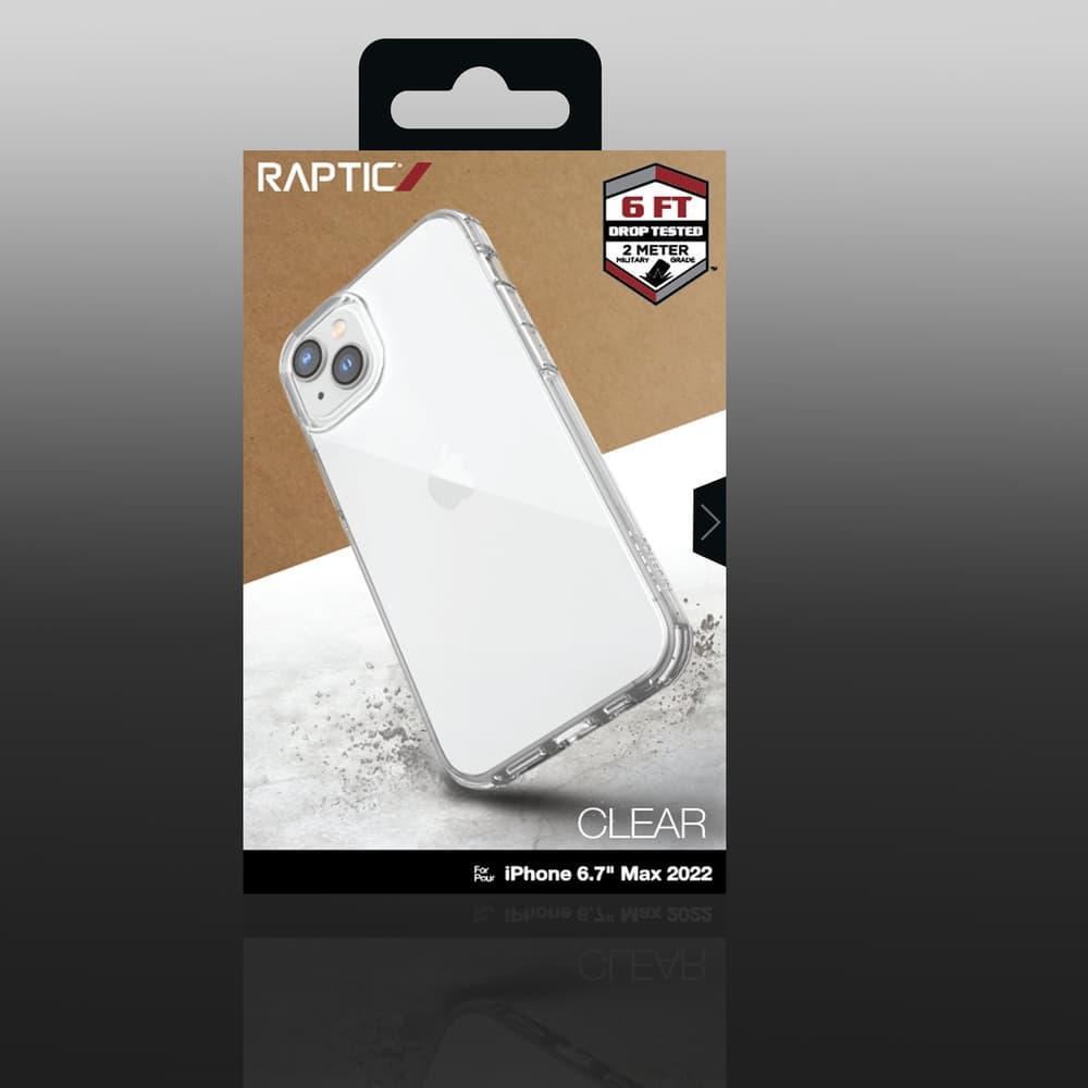 Raptic X-Doria Clear Case za iPhone 14 Plus, prozorna ohišje 3
