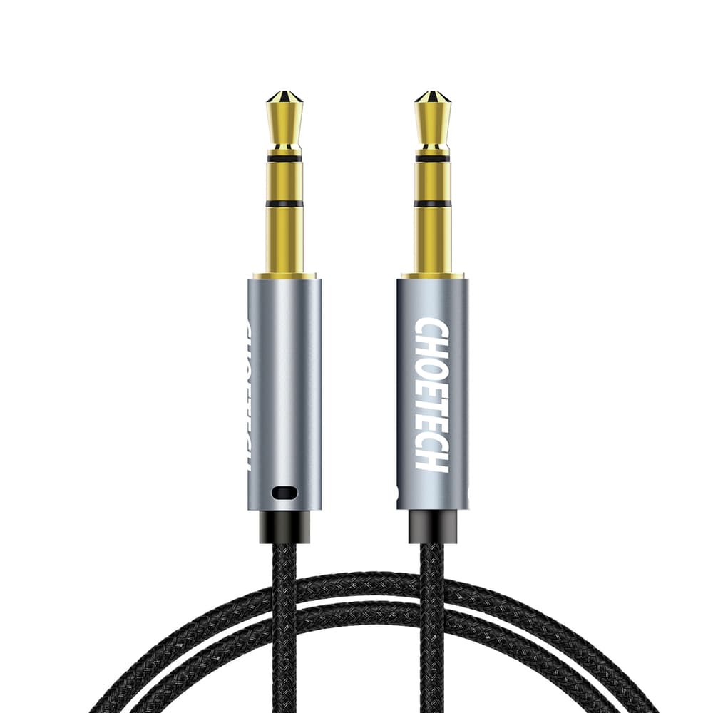 Choetech AUX002 kabel mini jack 3.5mm / mini jack 3.5mm, 1.2m - črn