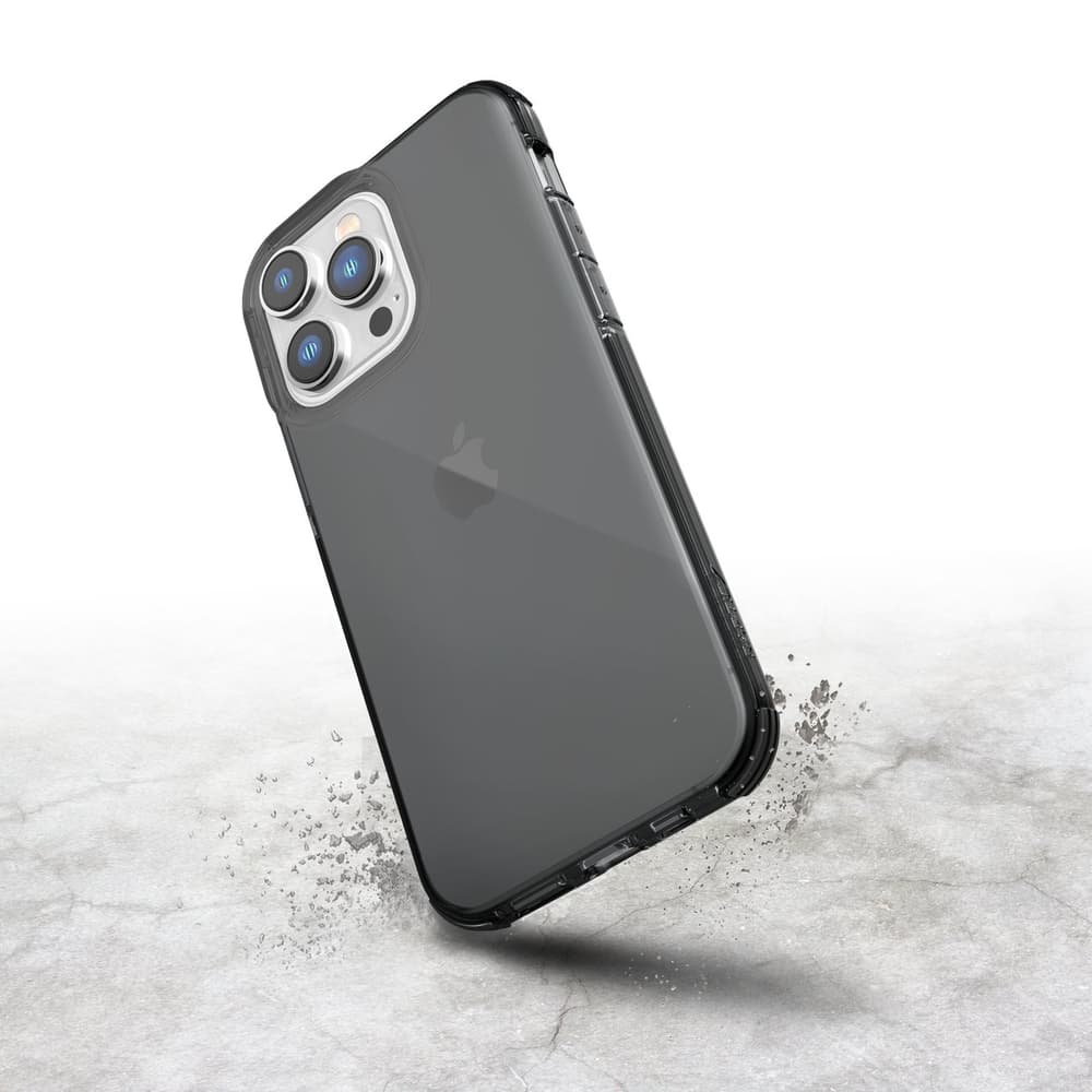 Raptic X-Doria Clear Case za iPhone 14 Pro, siva ohišje 2