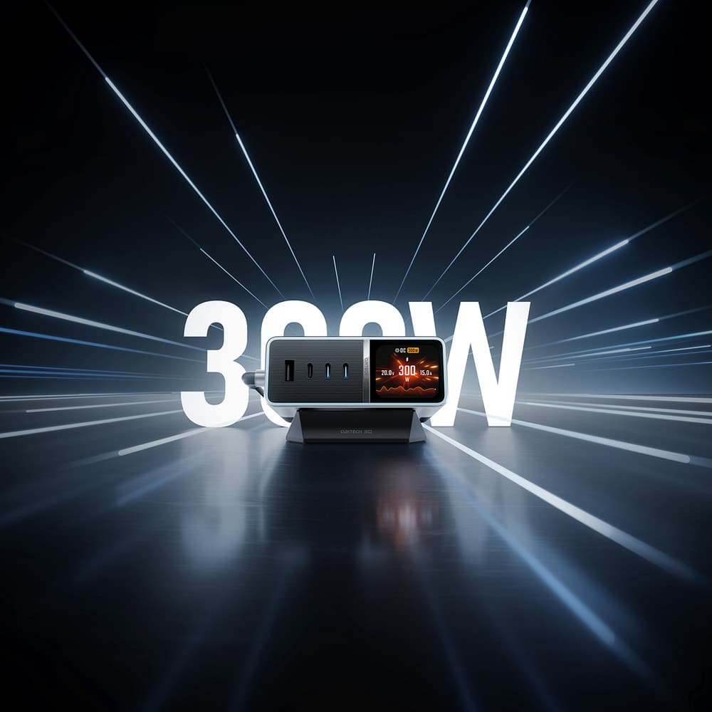 Cuktech TA3005U 300W Polnilna postaja 5-v-1 s prikazom 6