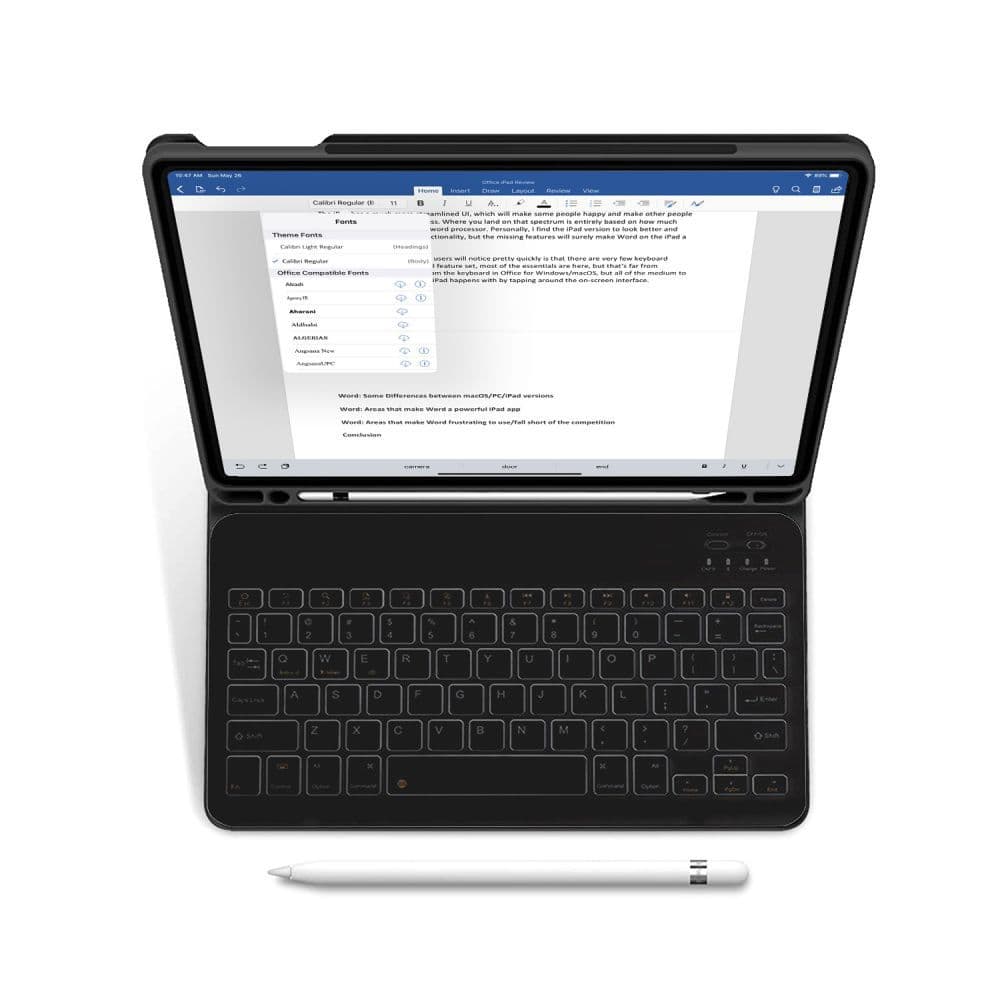 Ovitek Tech-Protect SC Pen z tipkovnico za iPad 10.9" 2022 - črn 2